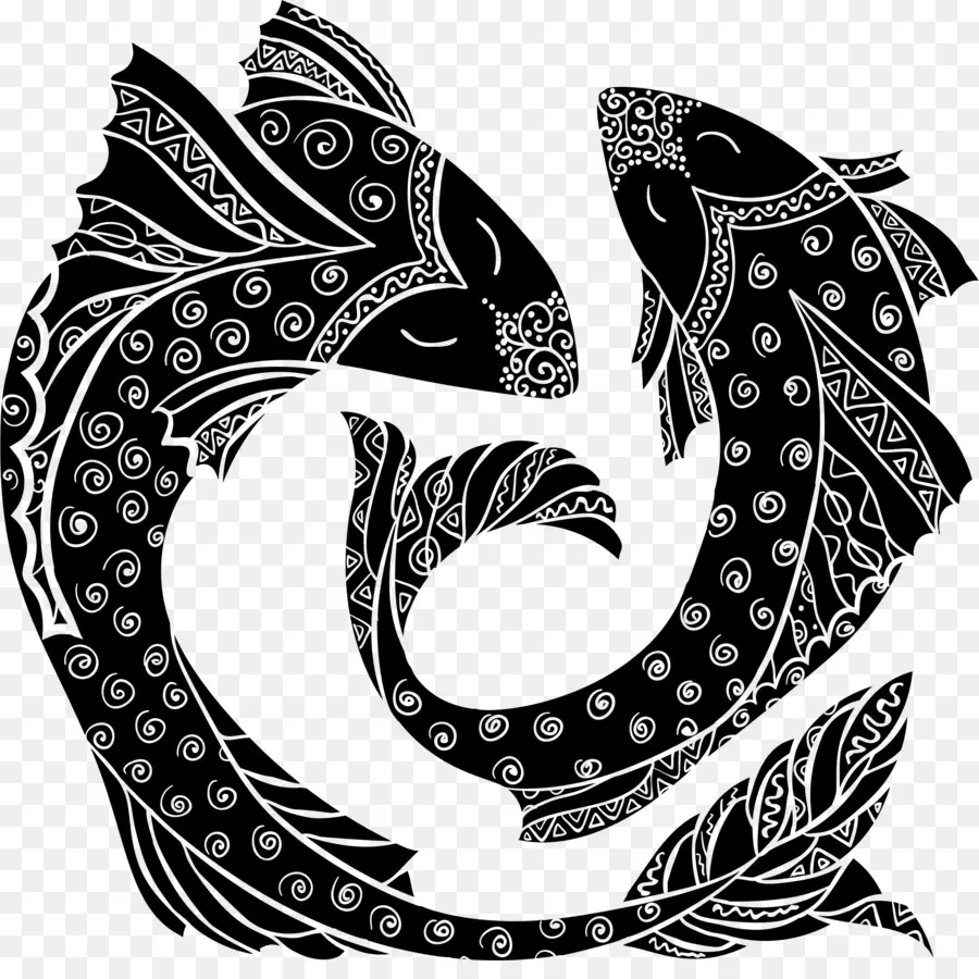 Pisces，Signo Astrológico PNG