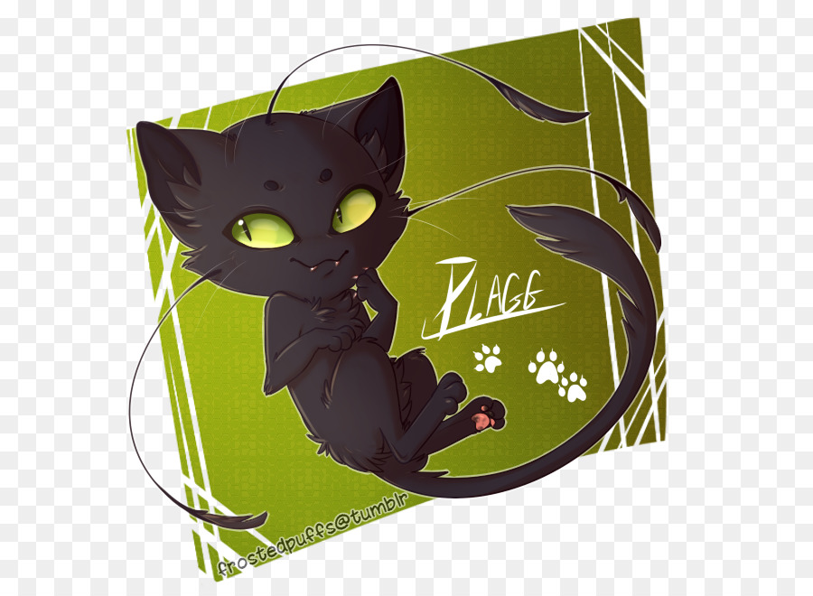 Gato Preto，Desenho Animado PNG