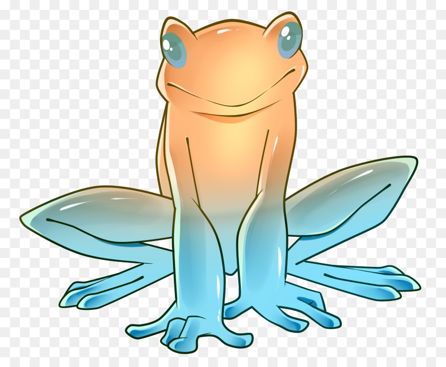 Sapo Azul，Anfíbio PNG