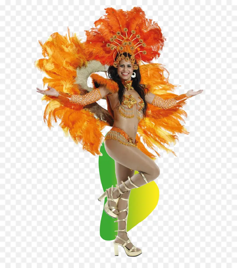 Dançarina De Carnaval，Fantasia PNG