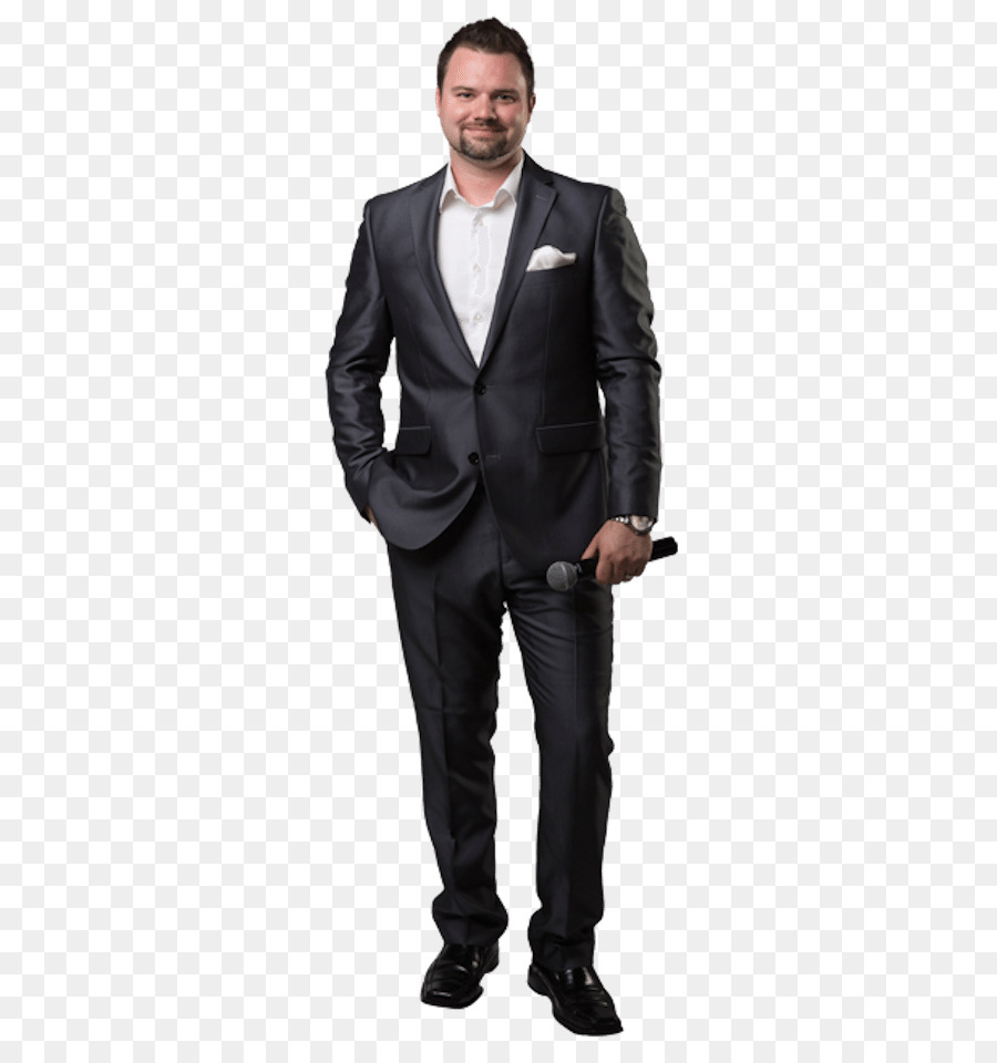 Homem De Terno，Microfone PNG