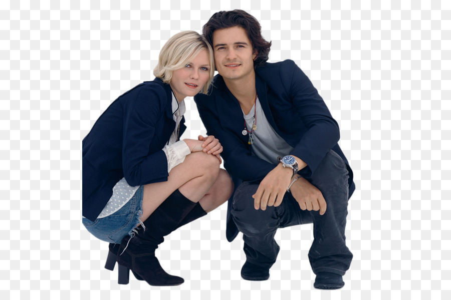 Kirsten Dunst，Orlando Bloom PNG