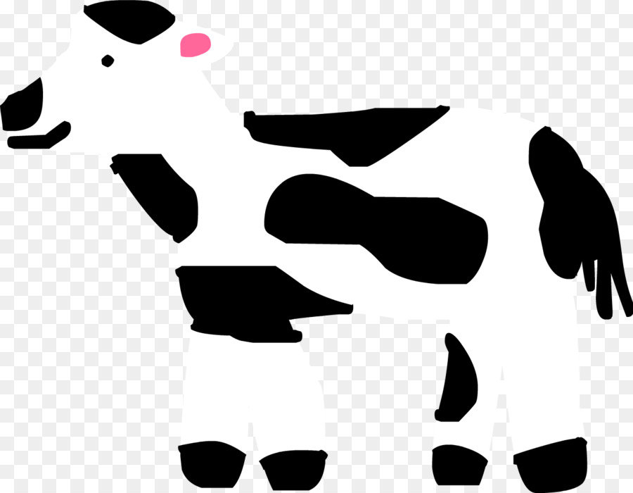 Vaca，Preto E Branco PNG