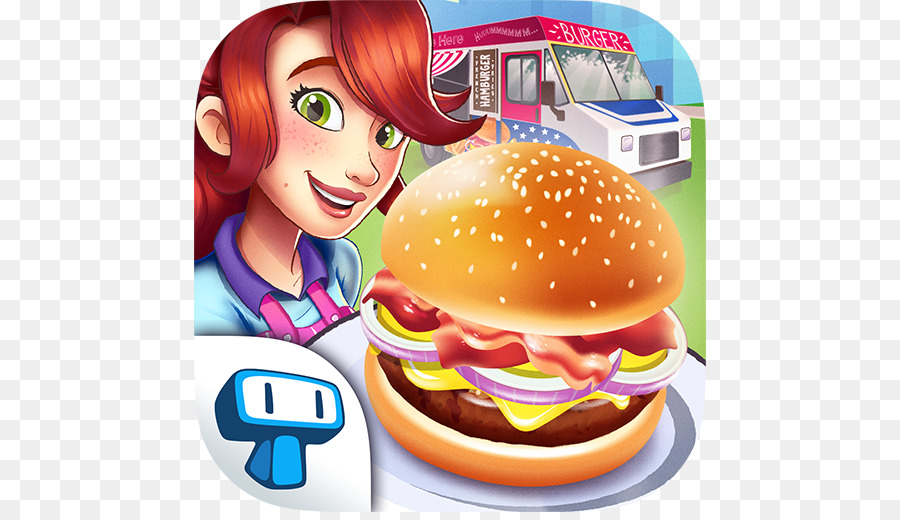 American Burger Caminhão De Fast Food Jogo De Cozinha，Boston Donut Truck Fast Food Jogo De Cozinha PNG