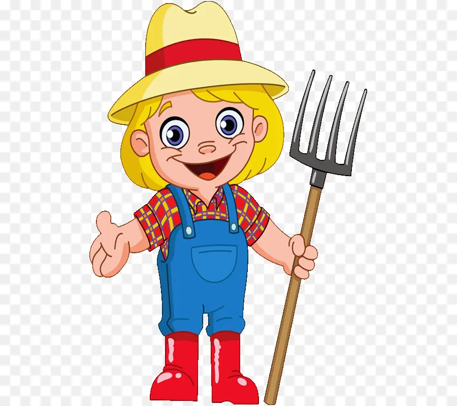 Fazendeiro De Desenho Animado，Agricultor PNG