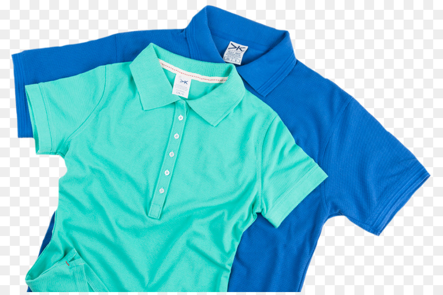 Camisas Pólo，Azul PNG