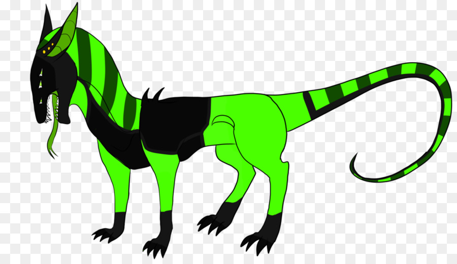 Velociraptor，Verde PNG