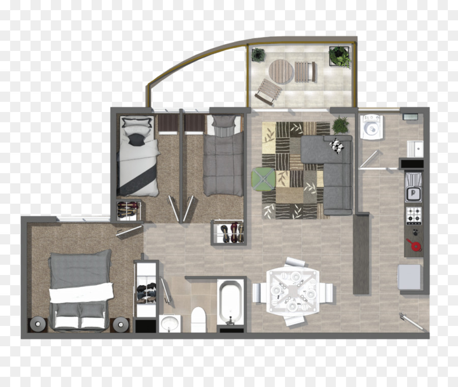 Planta De Apartamento，Interior PNG