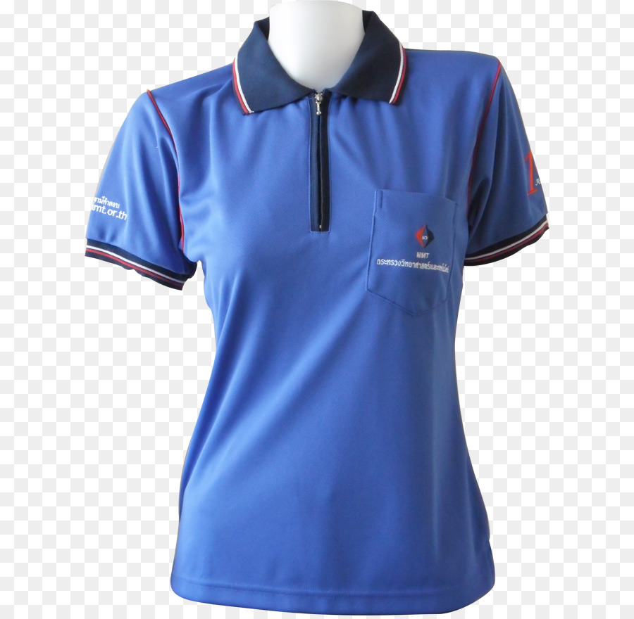 Camisa Pólo，Azul PNG