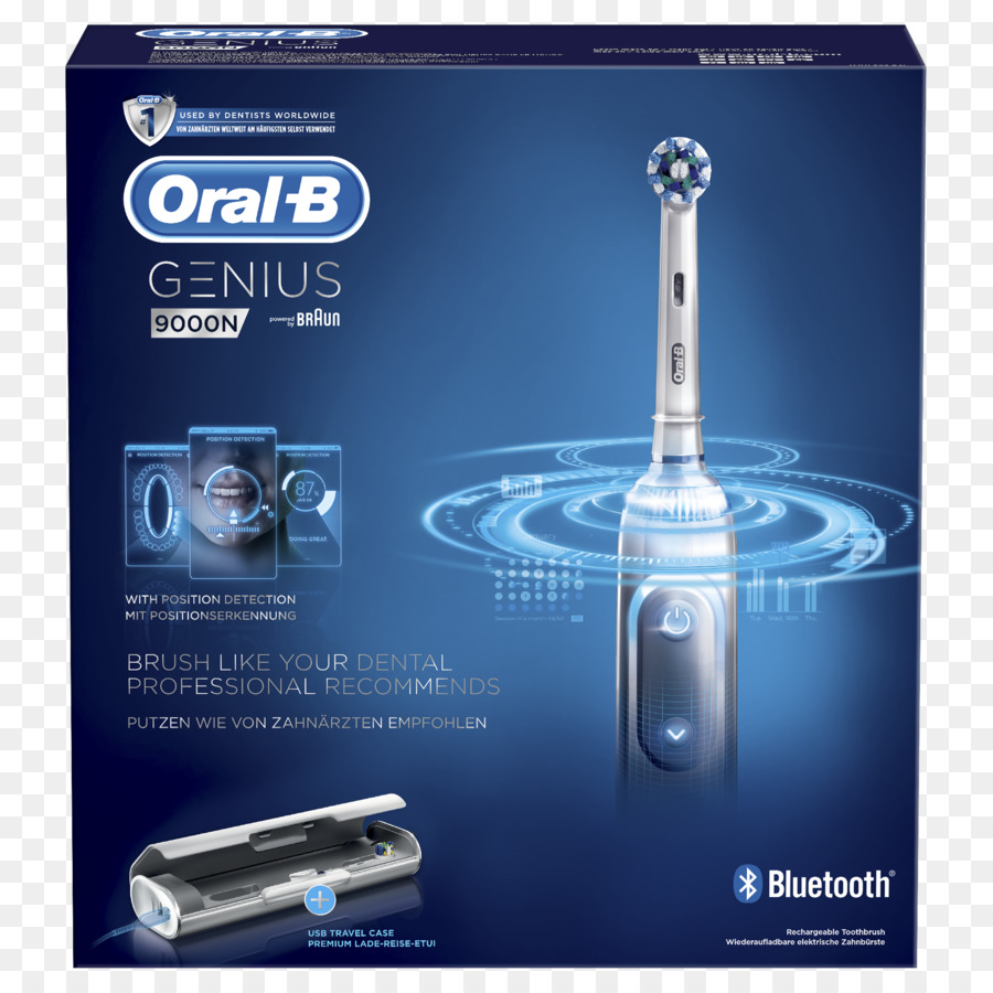 A Escova De Dentes Elétrica，Oralb Gênio 9000 PNG