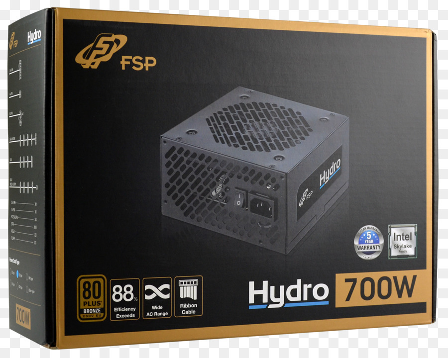 Unidade De Fonte De Alimentação，Fsp 700w Hidro 88 Eficiência Deputados Compatível Com Ventilador De 120mm Atx Psu 3 Anos De Garantia PNG