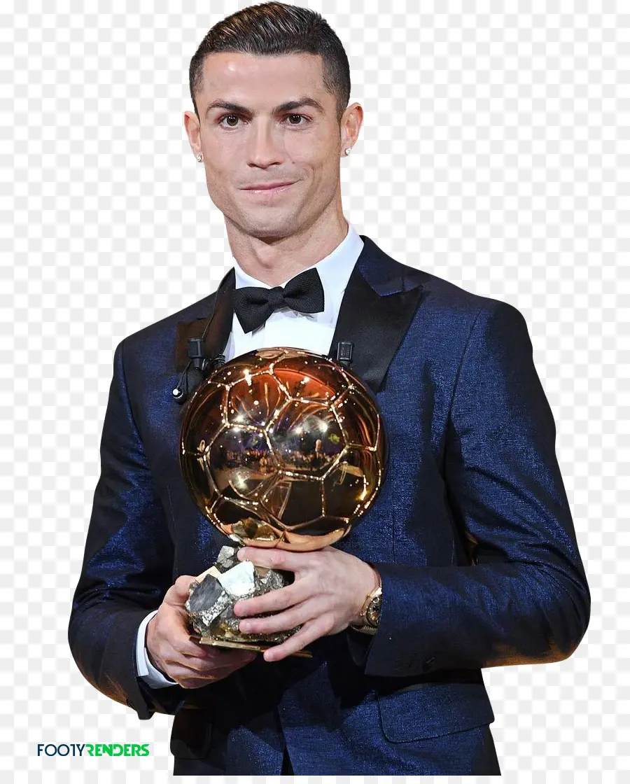 Cristiano Ronaldo，Ballon D Or 2017 PNG