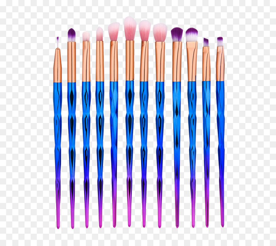 Pincéis De Maquiagem，Colorido PNG