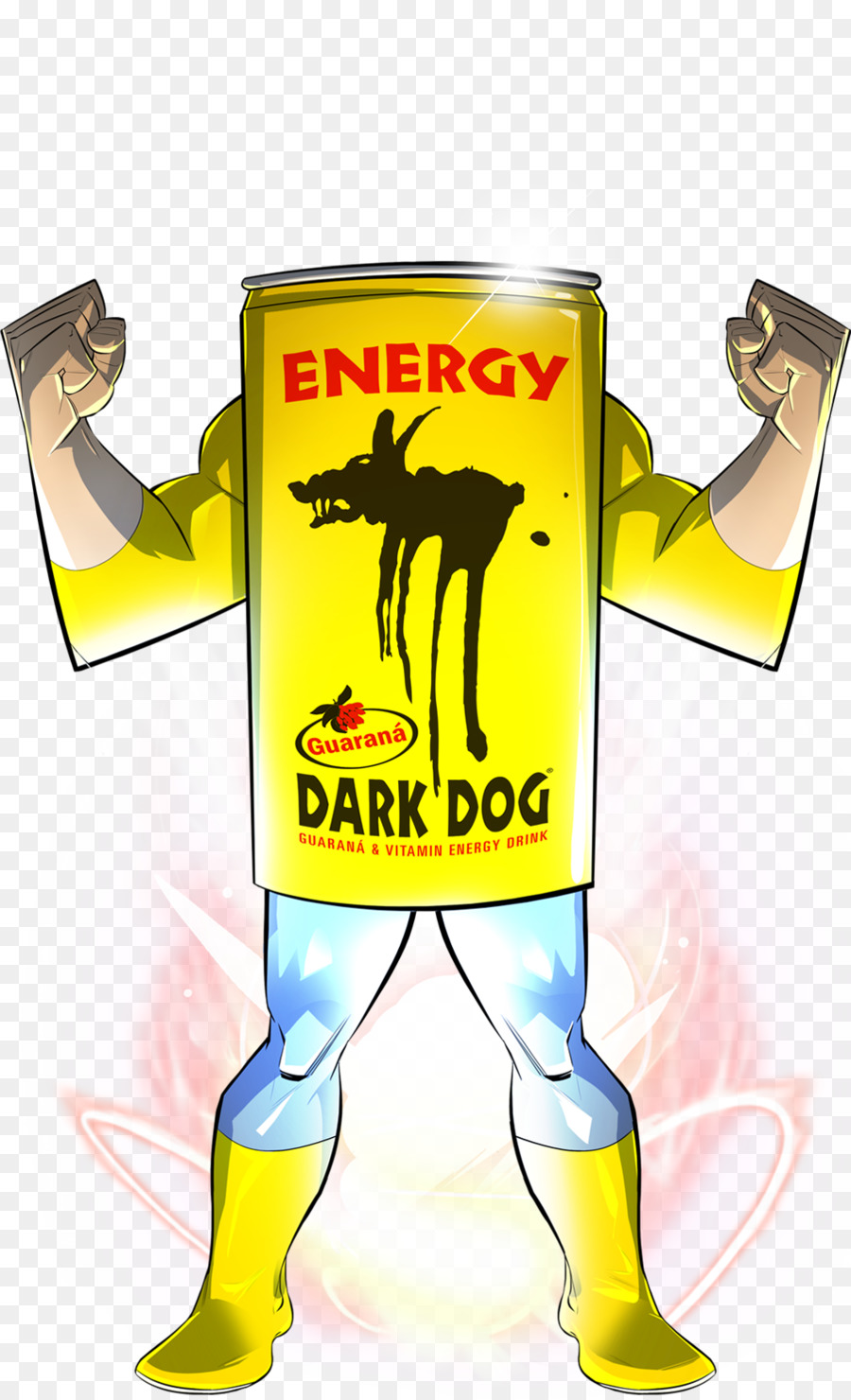 Bebida Energética，Dark Dog PNG