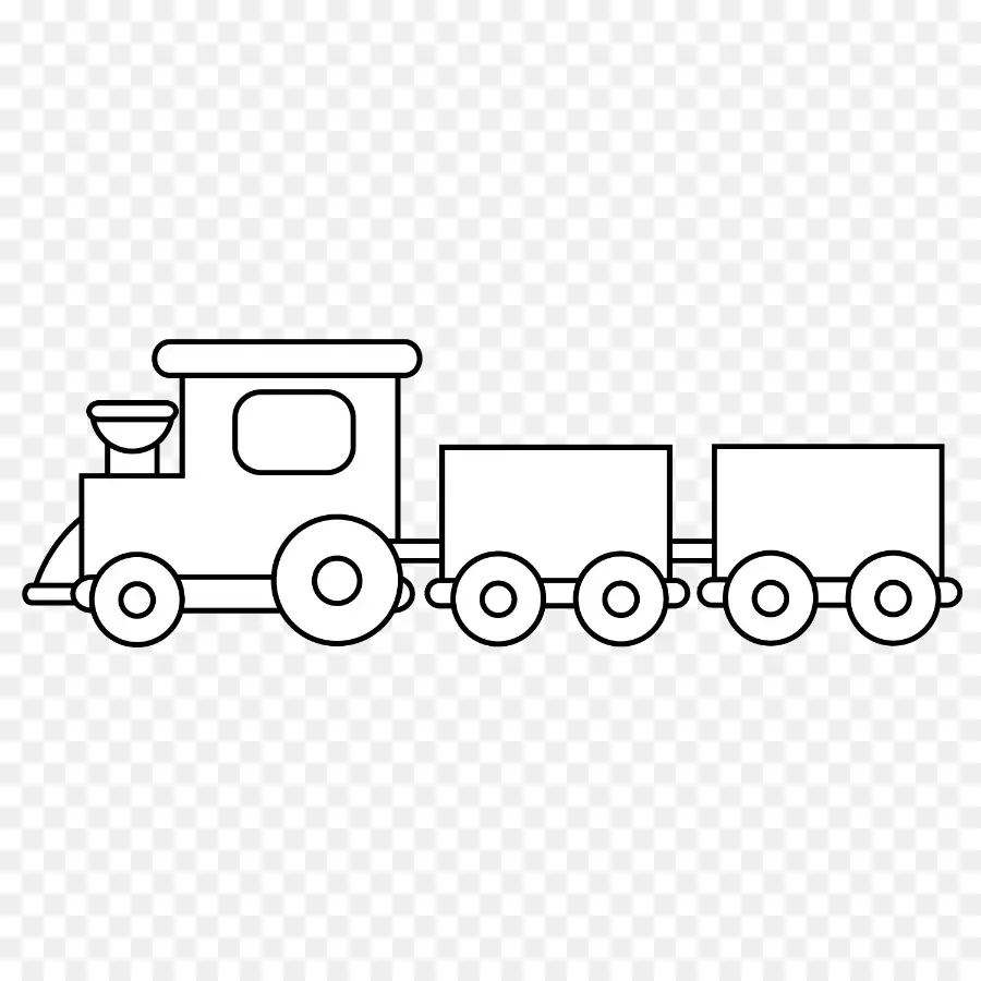 Doodle De Trem Preto，Locomotiva PNG