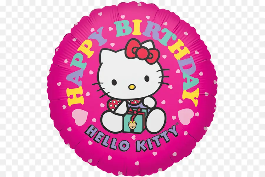 Balão，Hello Kitty PNG
