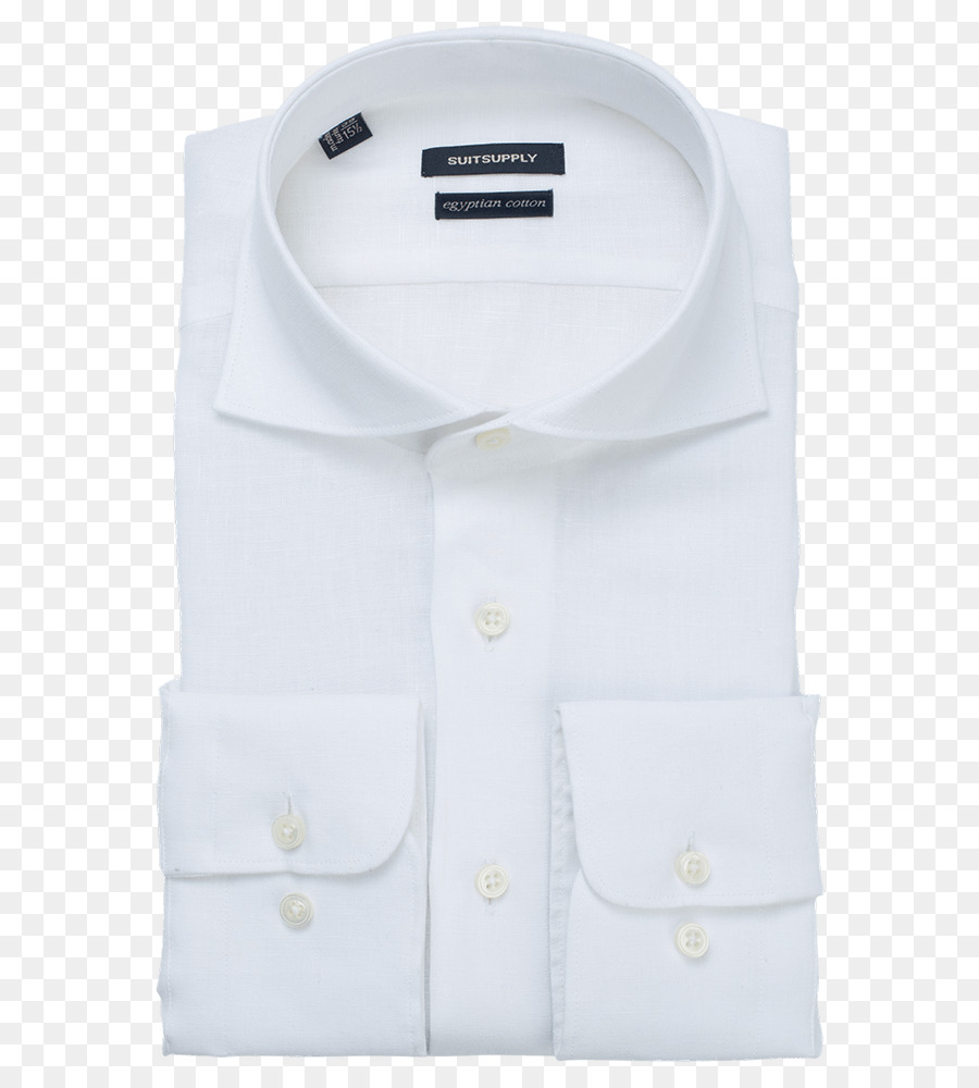 Camisa Branca，Colarinho PNG