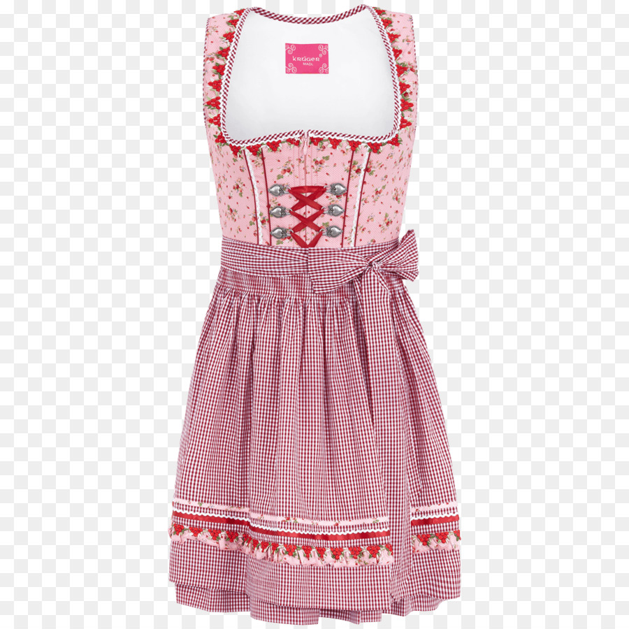 Vestido Tradicional，Floral PNG