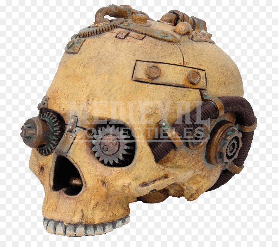 Crânio，Steampunk PNG