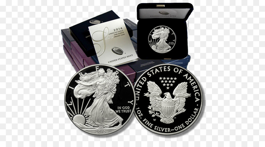 American Silver Eagle，águia PNG