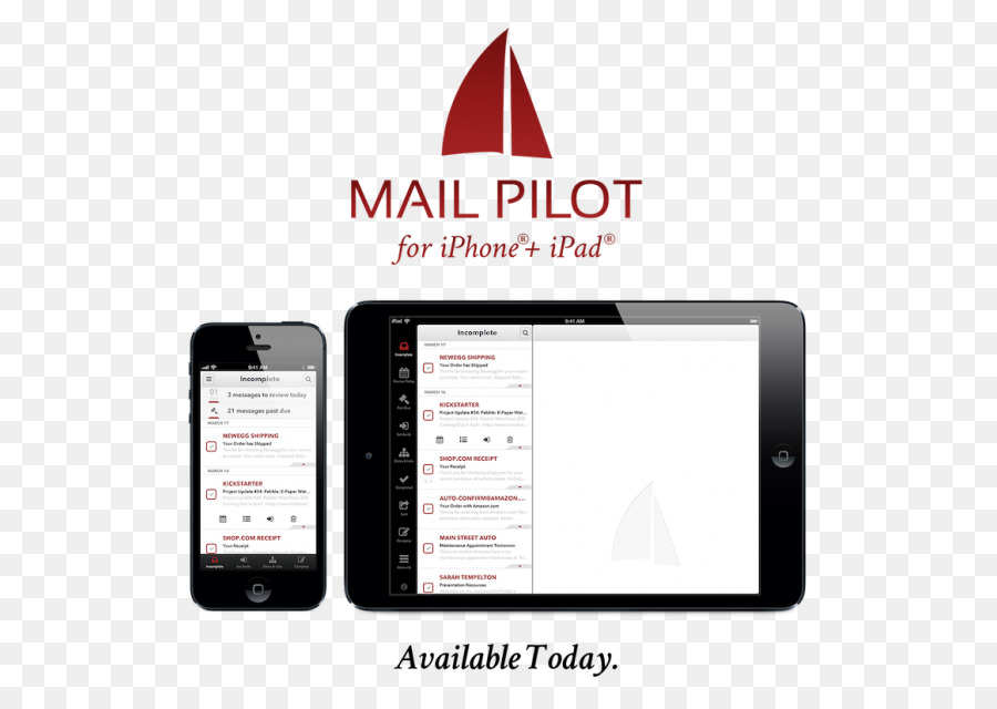 Smartphone，E Mail PNG