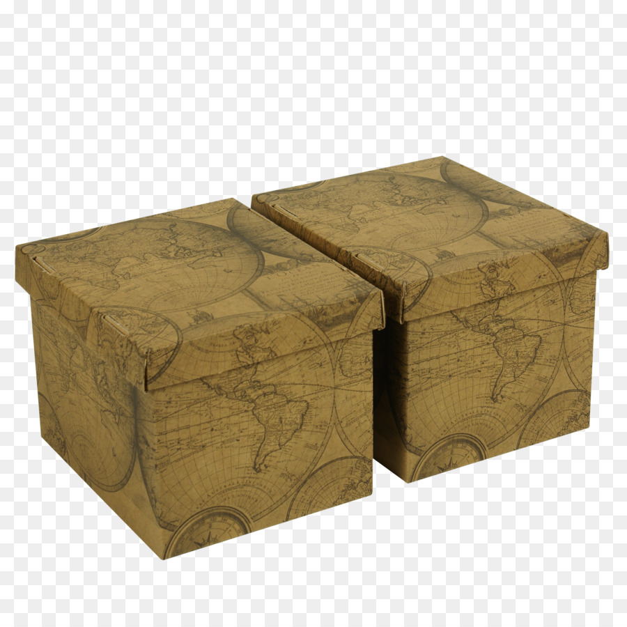 Cardboard Box，Mapa PNG