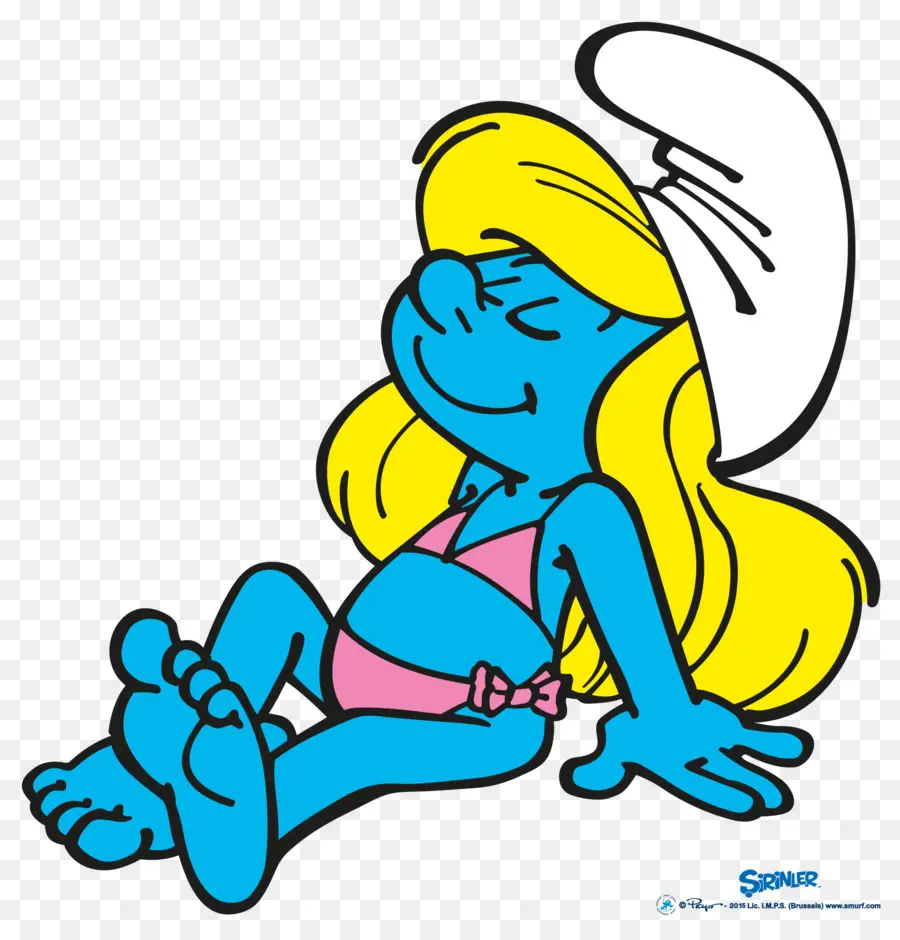 Smurfette，Desenho Animado PNG