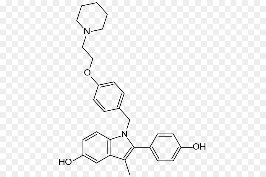 Modulador Seletivo Do Receptor De Estrógeno，Pipendoxifene PNG