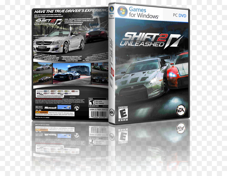 Shift 2 Unleashed，Xbox 360 PNG