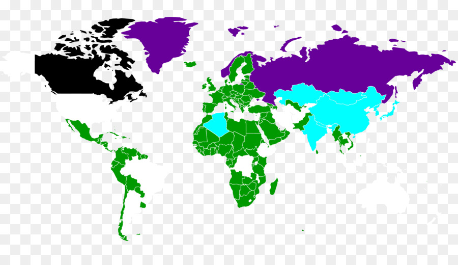 Mapa Mundial，Países PNG