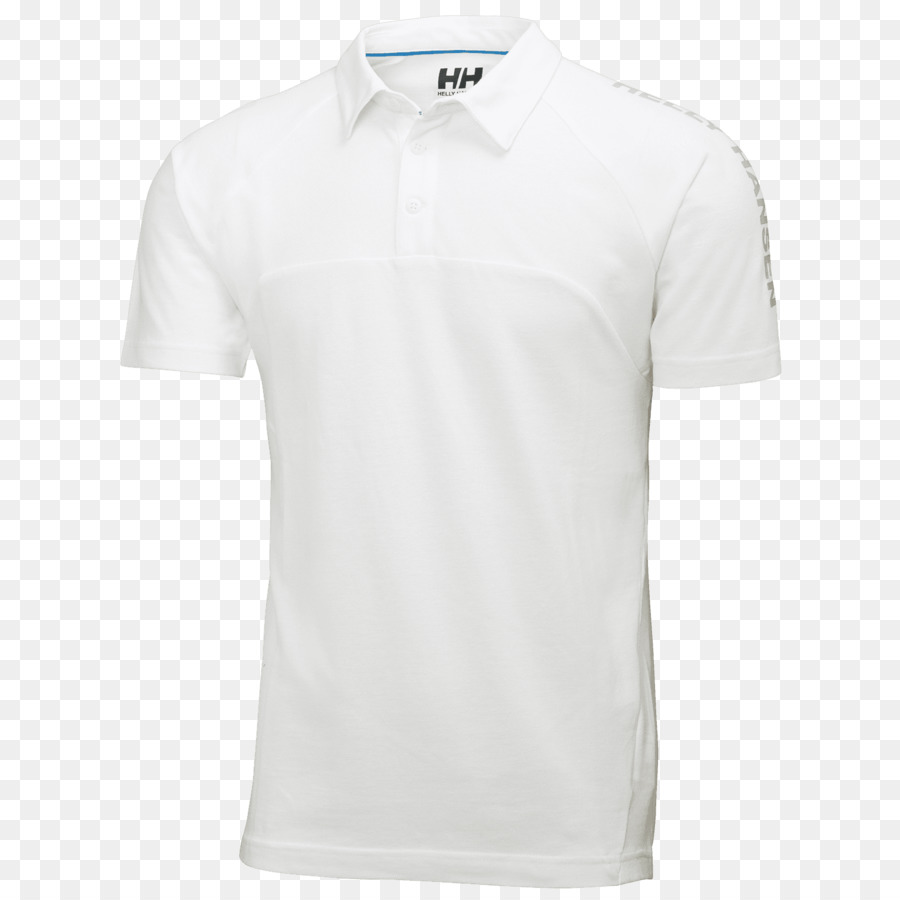 Camisa Pólo Branca，Colarinho PNG