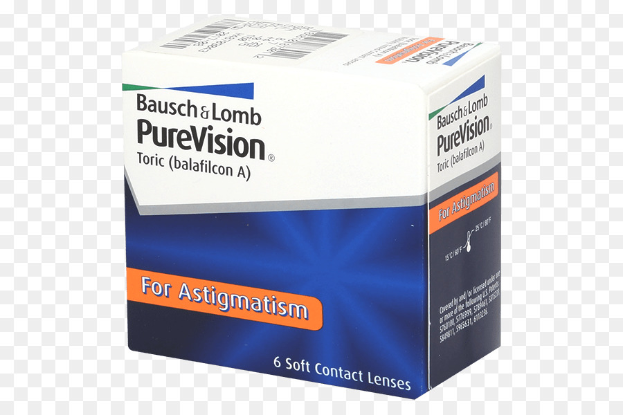 Lentes De Contato，A Bausch Lomb Purevision Toric PNG