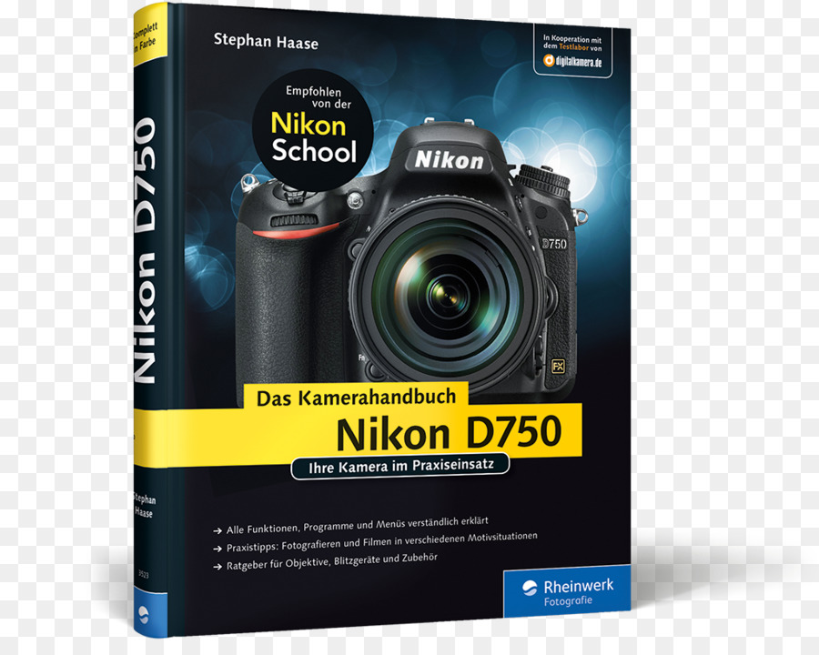 Lente Da Câmera，Nikon D750 A Câmera Manual Da Sua Câmera Em Uso Prático PNG