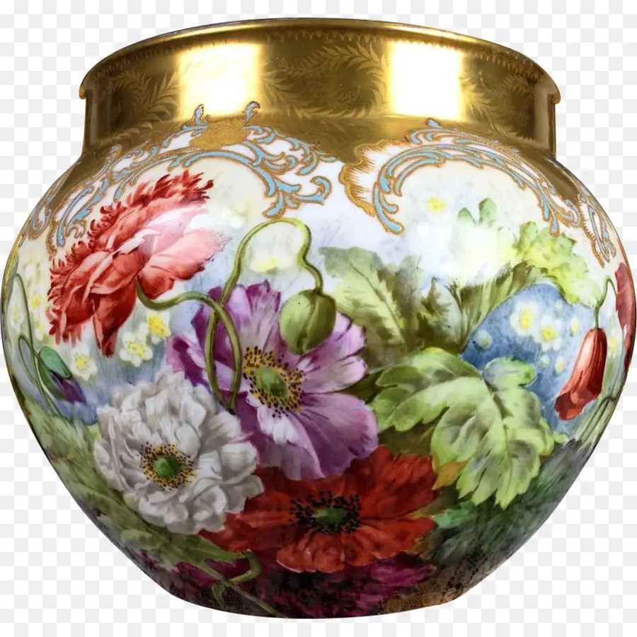 Vaso Decorativo，Flores PNG