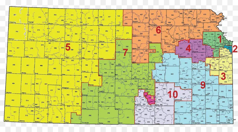 Mapa Do Kansas，Estado PNG