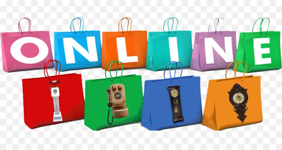 Sacolas De Compras，On Line PNG