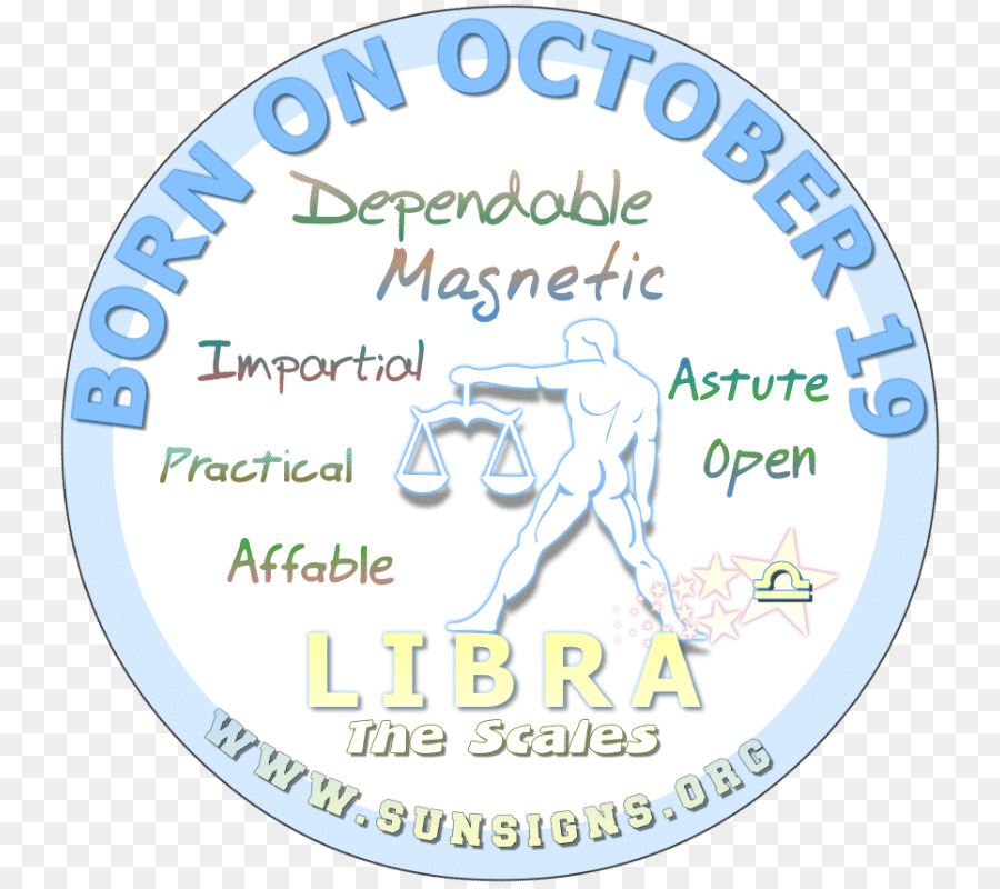 Signo De Libra，10 De Outubro PNG