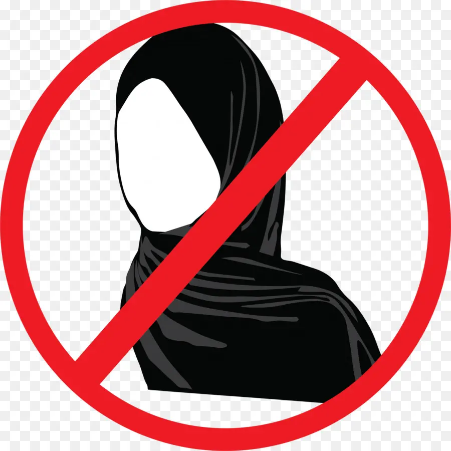 Sem Hijab，Proibição PNG