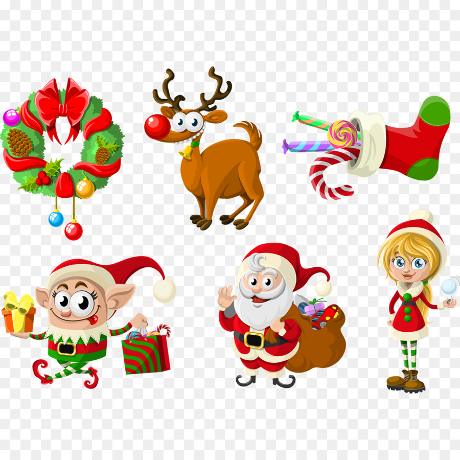 Personagens De Natal，Papai Noel PNG