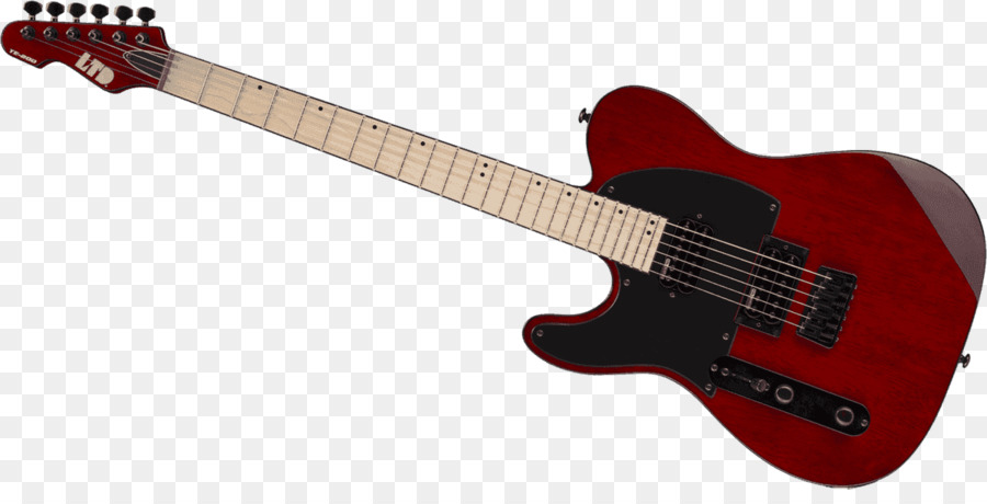 Guitarra Elétrica，Desenho De Caveira PNG