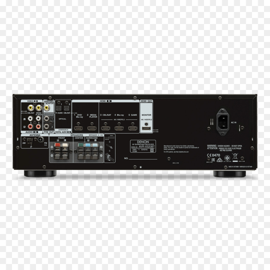 Av Receiver，Denon PNG