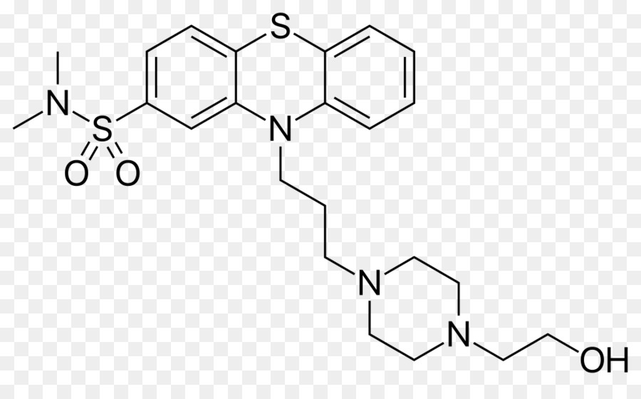 Pipotiazine，Fenotiazina PNG