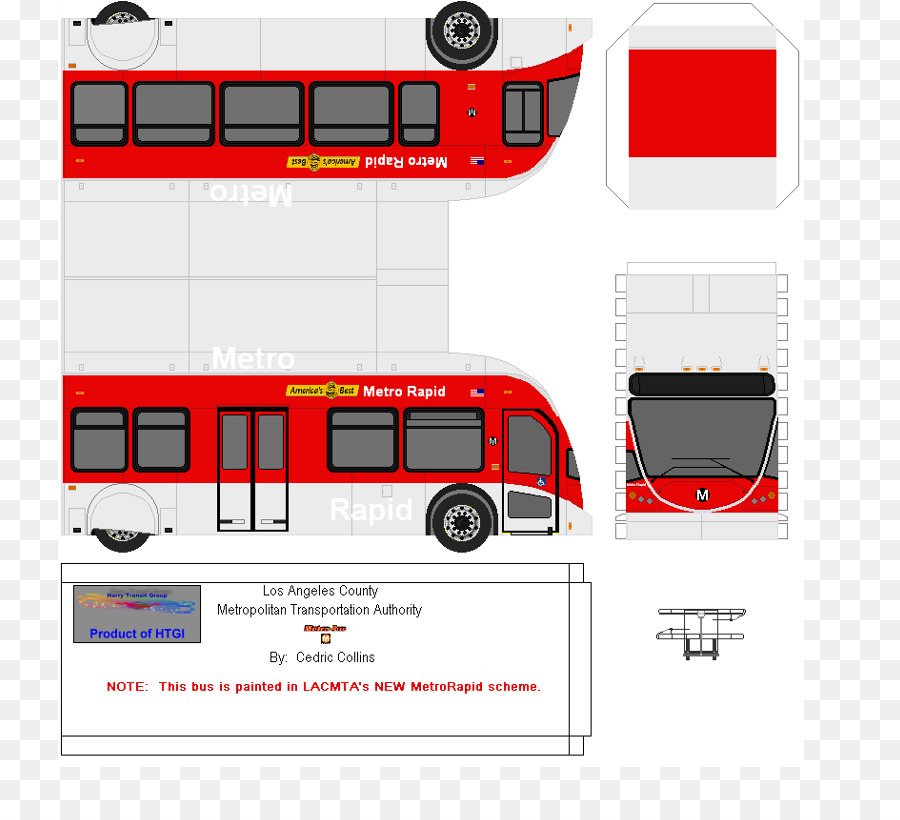 Los Angeles County Metropolitan Transportation Authority，ônibus PNG