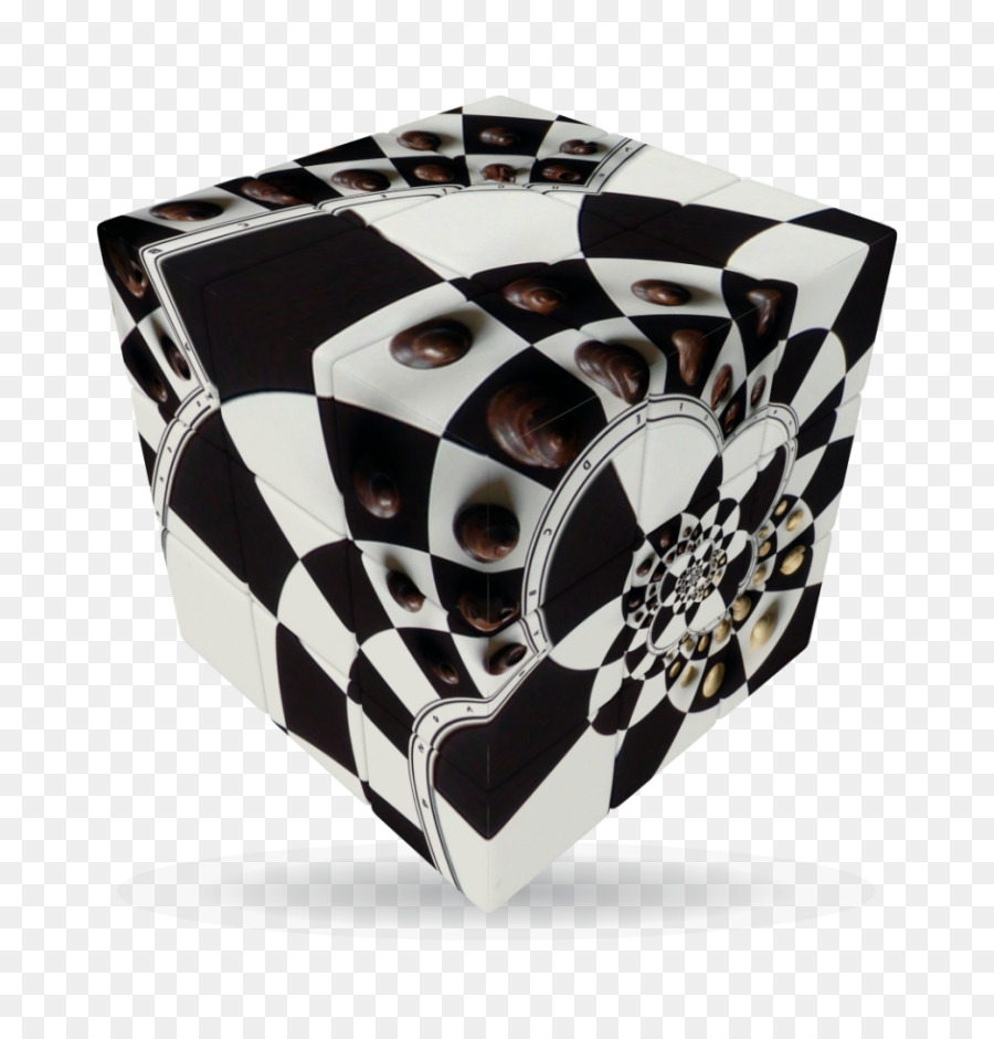 Cubo De Ilusão De ótica，Geométrico PNG