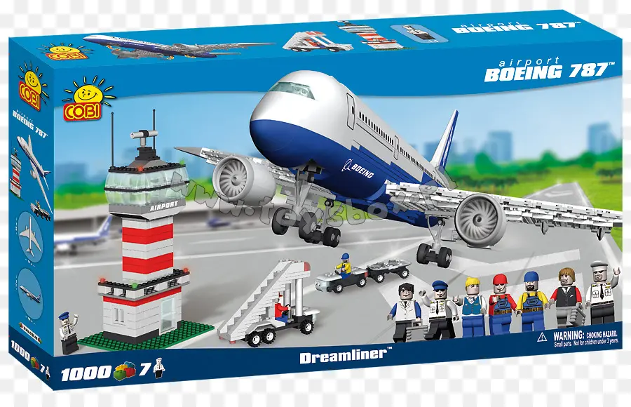 Conjunto De Brinquedos Boeing 787，Avião PNG