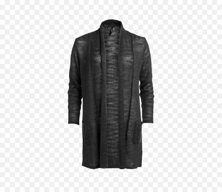 Cardigan，Preto M PNG