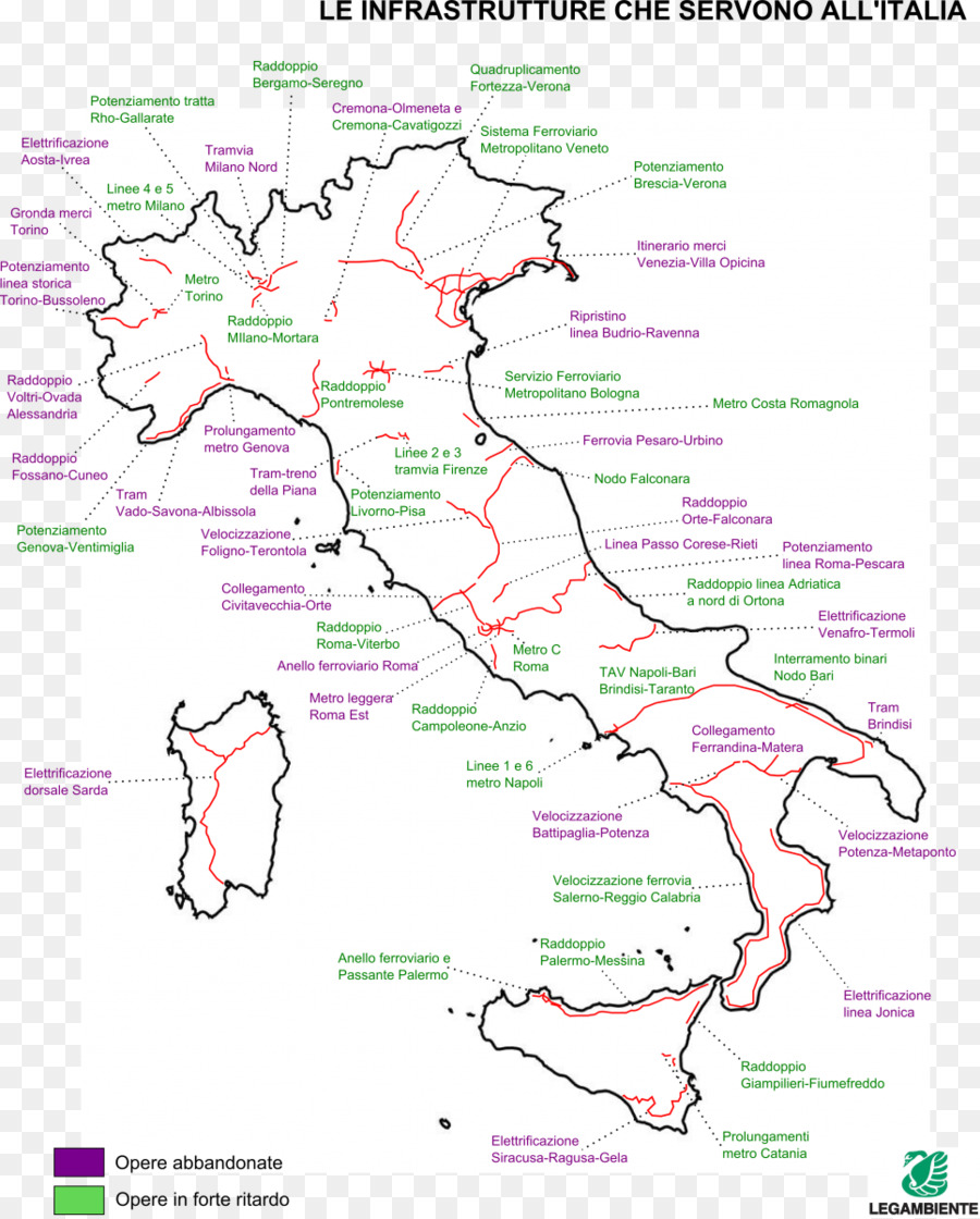 Mapa De Infraestrutura Da Itália，Infraestrutura PNG