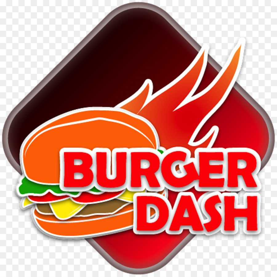 Burger Dash Logo，Comida Rápida PNG