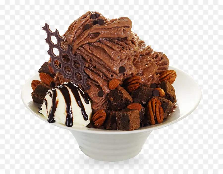 Sorvete De Chocolate，Chocolate Brownie PNG
