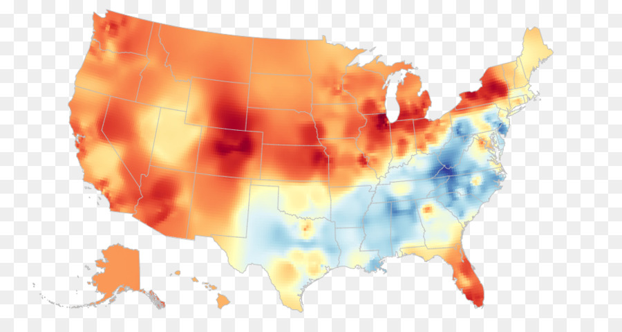 Mapa De Calor，Temperatura PNG